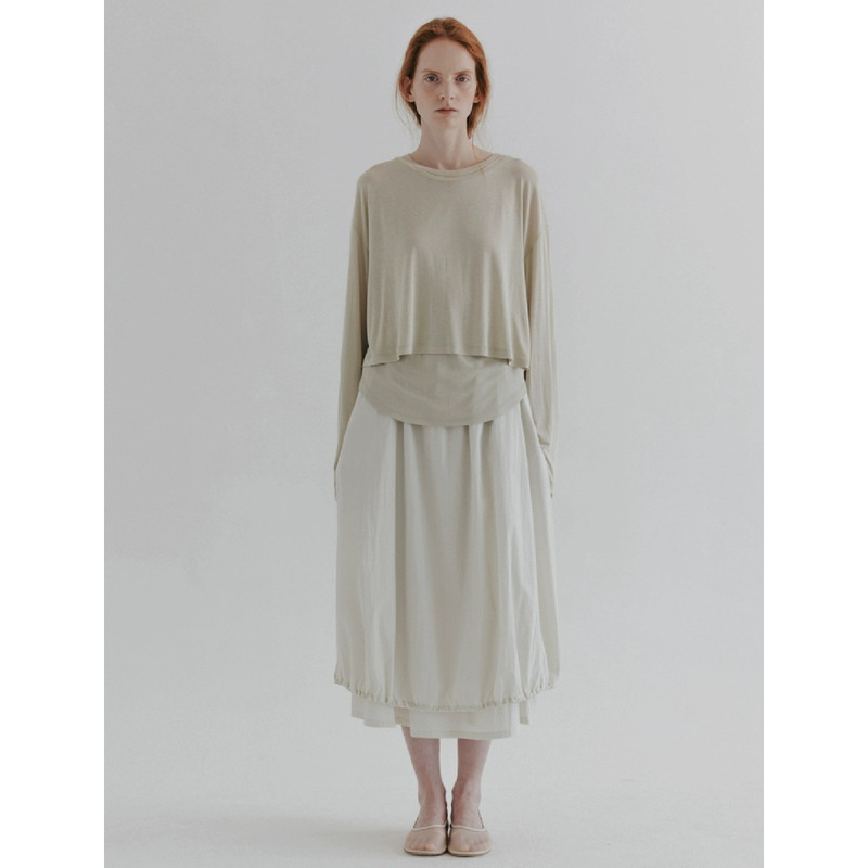 Now the New 2026 Summer Collection from Korean Designer Mo*A Includes a Loose-Fitting Sun-Protective T-Shirt + Layered Ribbed Tank Top Now the New 2026 Summer Collection from Korean Designer Mo*A Includes a Loose-Fitting Sun-Protective T-Shirt + Layered Ribbed Tank Top