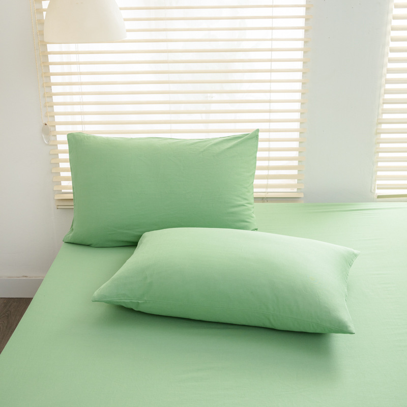 Cuerpo de almohada de lavado japonés de algodón 40 cubas de almohada de piel de algodón un par de cubas de almohada de twill