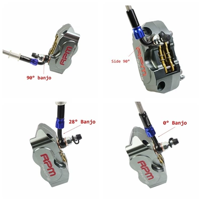 Motorcycle General Parts M10 Aluminum Alloy An3 Hydraulic