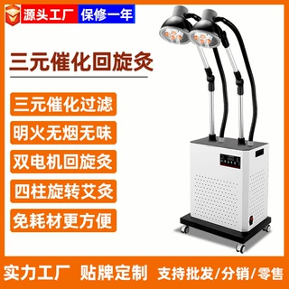 专业定制三元催化艾灸仪器艾灸烟雾净化仪处理器一体机免排烟管
