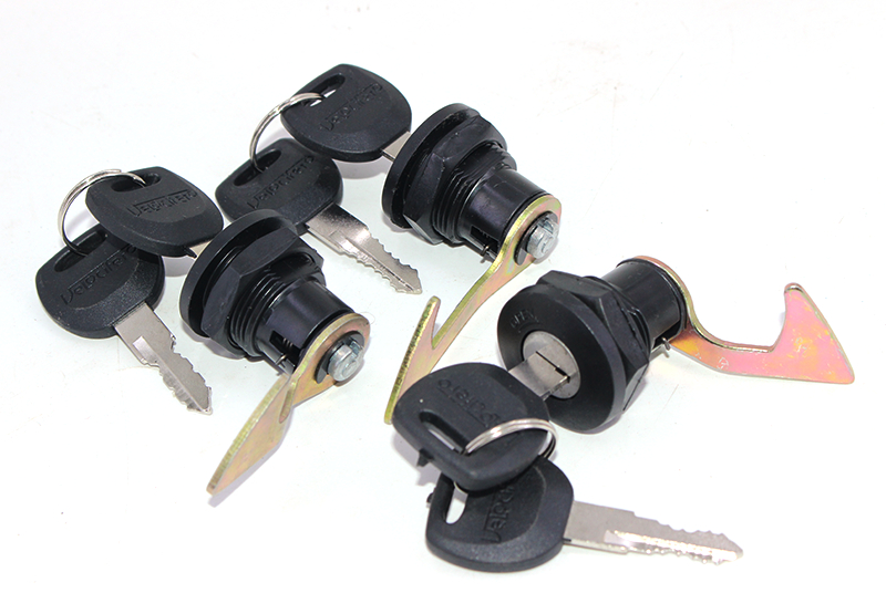 Electric motorcycle rear trunk lock Emayadi pedal electric car trunk lock battery car storage box accessories