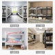 Upper and Lower Bunk Steel Double Bed Staff Dormitory Thickened Bunk Bed Apartment School Iron Frame Adult Profile Bed