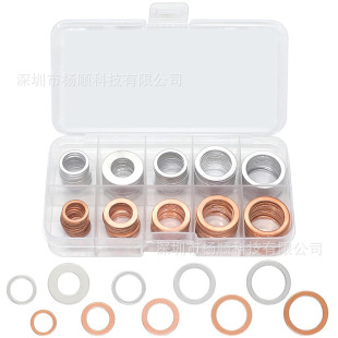 �羳102pcs���b ���~�X�|Ƭ�ܷ�Ȧ�ͷ�ƽ�|Ȧ���|M10-M18�M�����b