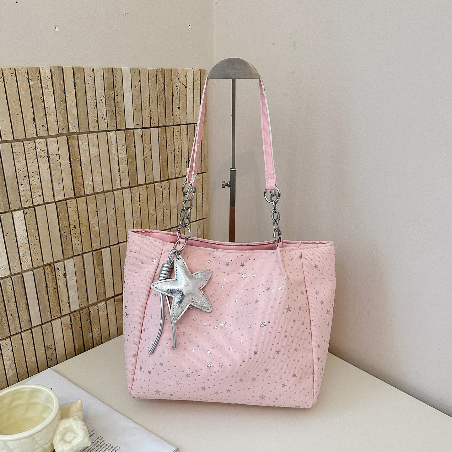 Bolsa de mano pequeña coreana para mujeres 2026 nuevo bolso de mano para mujeres de gran capacidad bolso de hombro de viaje bolso de moda debajo de la axila
