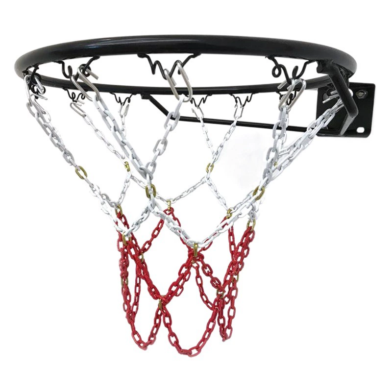 Amazon взрывы производителей оптом баскетбольная сетка металлическая баскетбольная рама сетка оцинкованная пластиковая спрей цепь баскетбольная сетка цепь