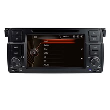 跨境新款7寸适用于宝马E46带DVD大屏智能导航仪GPS一体机汽车导航