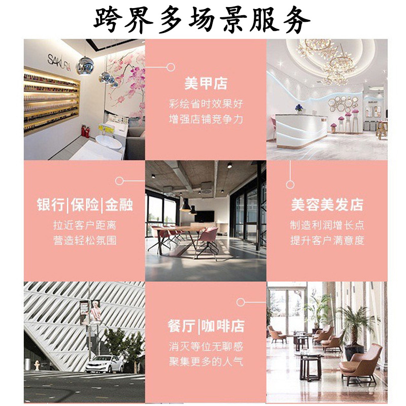 Impresora de uñas inteligente Impresión de pintura 3D Impresora de secado de uñas de patrón automático