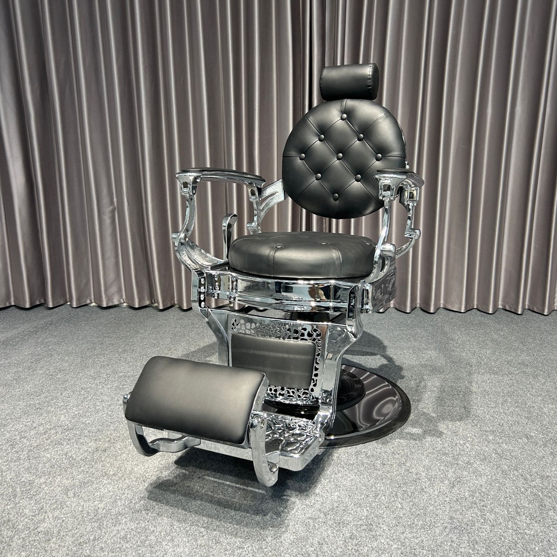 Silla de barbería de hombre retro silla de barbería silla de afeitado especial para caer silla de afeitado silla de pecado image 32