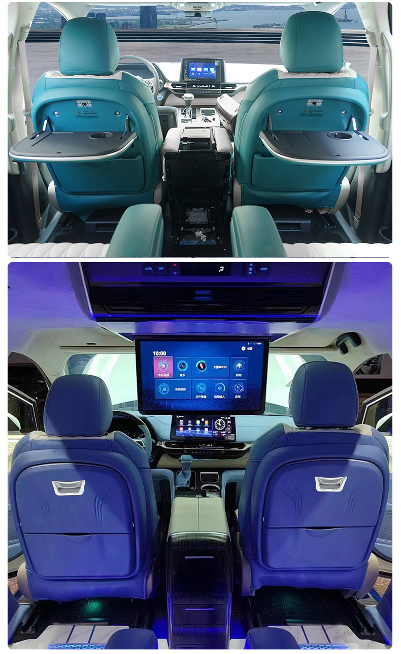 Factory Direct Sales Suitable for Toyota Sienna Car Dining Table, Business Car Modification, Sienna Car Small Table