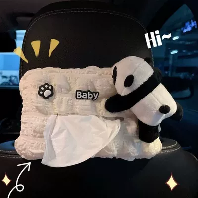 Bubble Car Tissue Box Car tissue box/set - puff-tissue-box-panda-pa