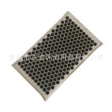 亚麻莲花针针毯椰丝填充刺毯家用针灸毯 针刺垫