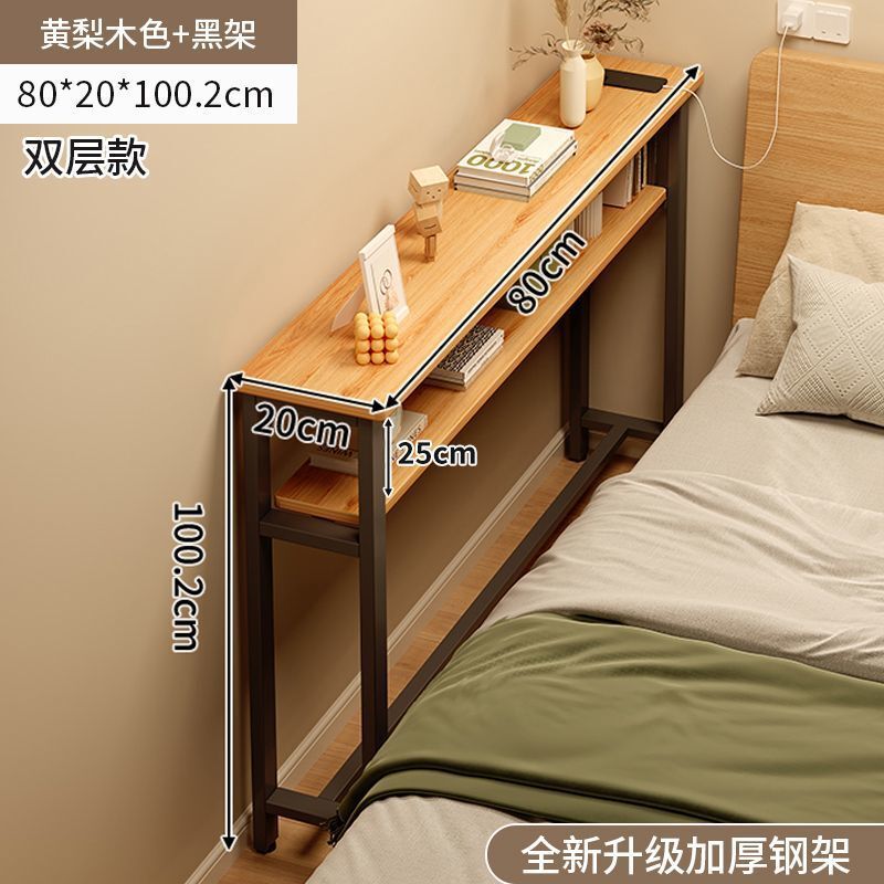 小户型卧室电脑桌女生简易书桌初中生家用工作台出租屋长条学习|undefined