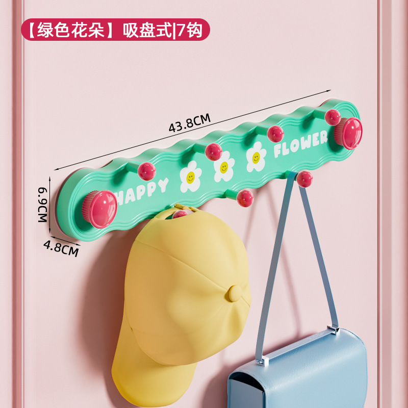 ドアの後ろに穴を開けずに吸盤粘着フック、ドアを傷つけない複列フック、バスルーム、キッチン、玄関、寝室の収納ラック|undefined