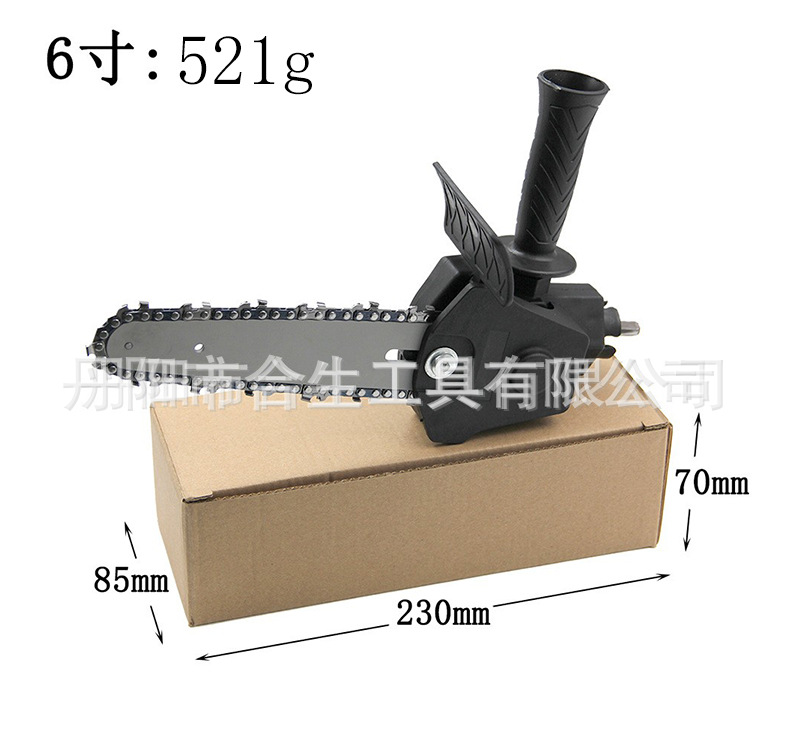 Convertidor de sierra eléctrica de taladro de mano de 4 pulgadas Mini sierra de cadena eléctrica de mano doméstica de 6 pulgadas