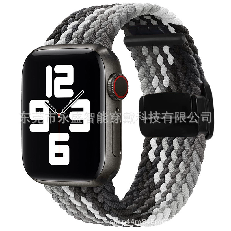 Подходит к браслету на руку Apple Nylon braided watch strap магнитная складная пряжка iwatch23456789 представитель пояс