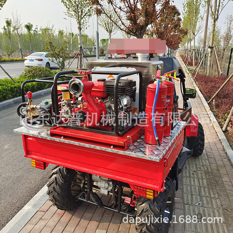 高压及手抬泵组合全地形越野消防车 供应巡逻沙滩消防车