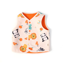 儿童马甲宝宝保暖春秋马夹外穿婴儿摇粒绒秋冬背心男童女童加绒潮