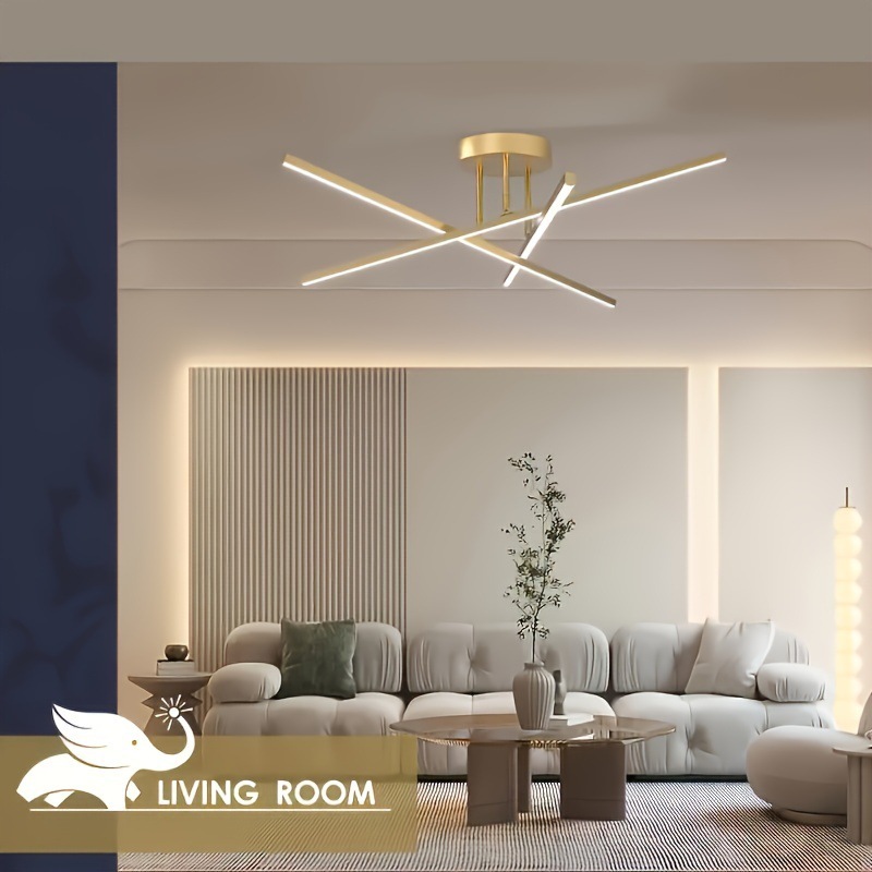 Transfronterizos dedicados LED lámpara de techo lámpara de sala de estar iluminación nórdica moderna minimalista dormitorio comedor pasillo lámpara de techo