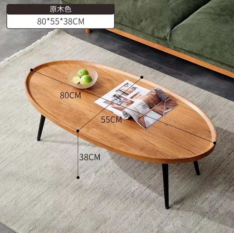 源工場現代北欧簡易家庭用リビングルームの小さいタイプのソファーのそばの小さいテーブルの木の足の丸いお茶のテーブル|undefined