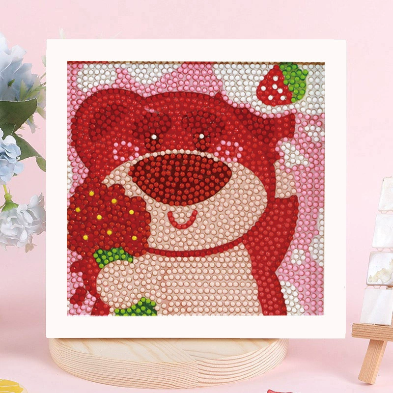 Мультяшная умная игрушка, DIY, новая коллекция, детское handmade diy, украшенная бриллиантами