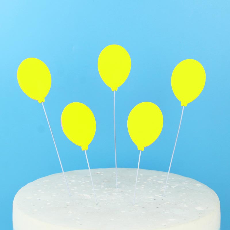 Balón Eva amarillo lecheoso 50 pcs