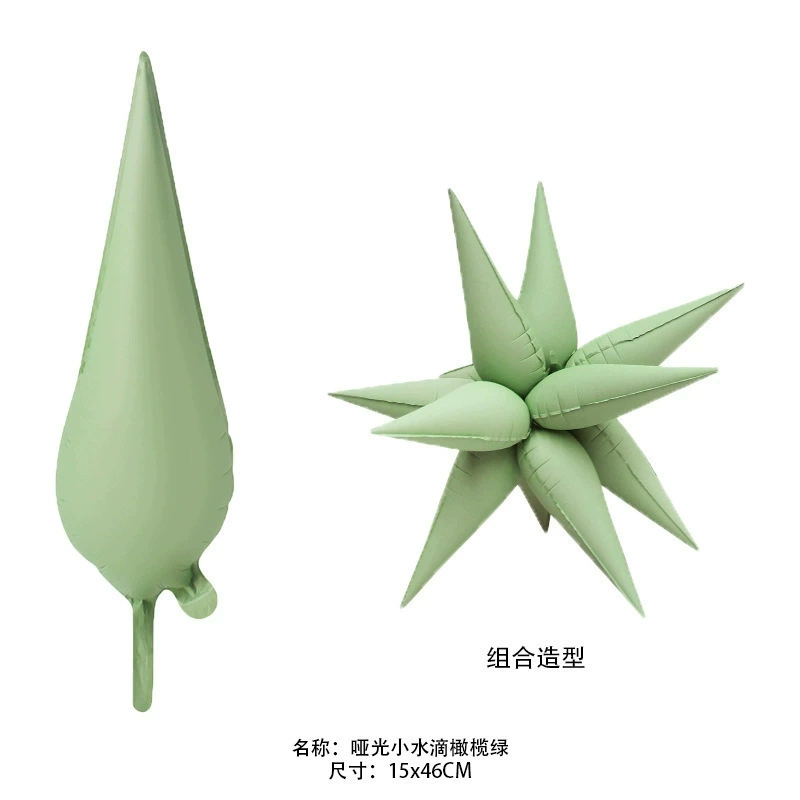 Big balloon drop-shaped, evening dress