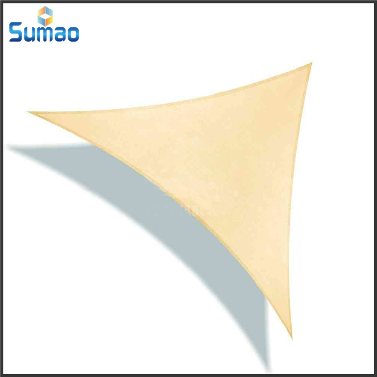 常州BSCI工厂出口户外塑料透气三角形四角直边遮阳帆遮阳蓬