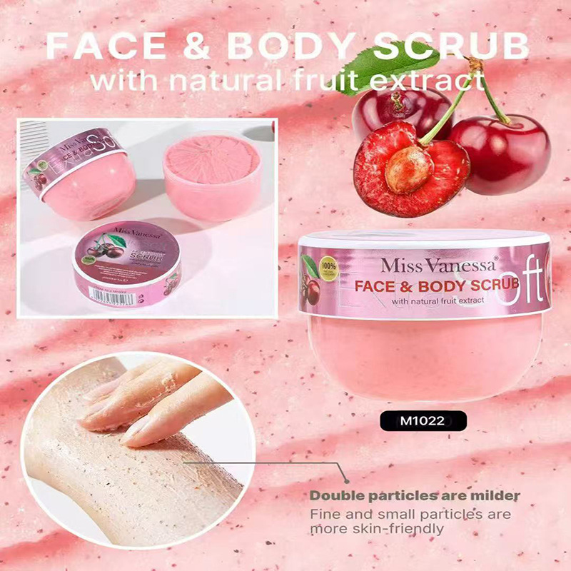 MissVanessa nuevo exfoliante corporal transfronterizo para exfoliar la piel muerta y blanquear los poros.