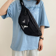 [Manufacturer wholesale] 2024 foreign trade new women's bag fashion trend crossbody bag personalized large capacity chest bag waist bag