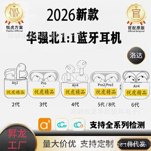 Применимо к Apple Huaqiang Bei Yuehu Two, Three -Five -Five Generation Bluetooth Hearset Wireless In -ear Landa Super Sensing Transparency