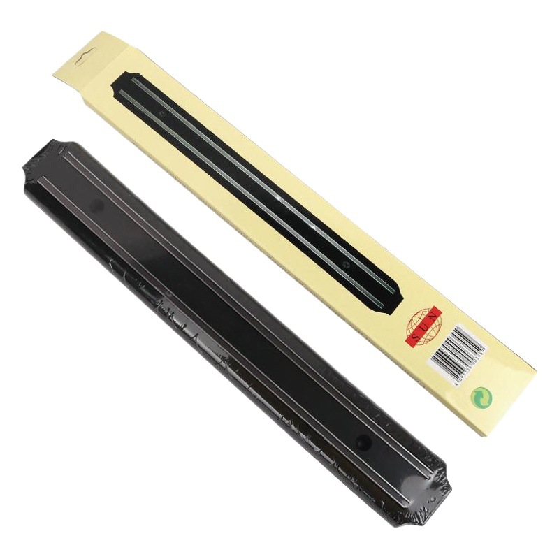 Estante de almacenamiento de cocina soporte de cuchillo magnético simple plástico fuerte perforación montado en la Pared Soporte de cuchillo magnético