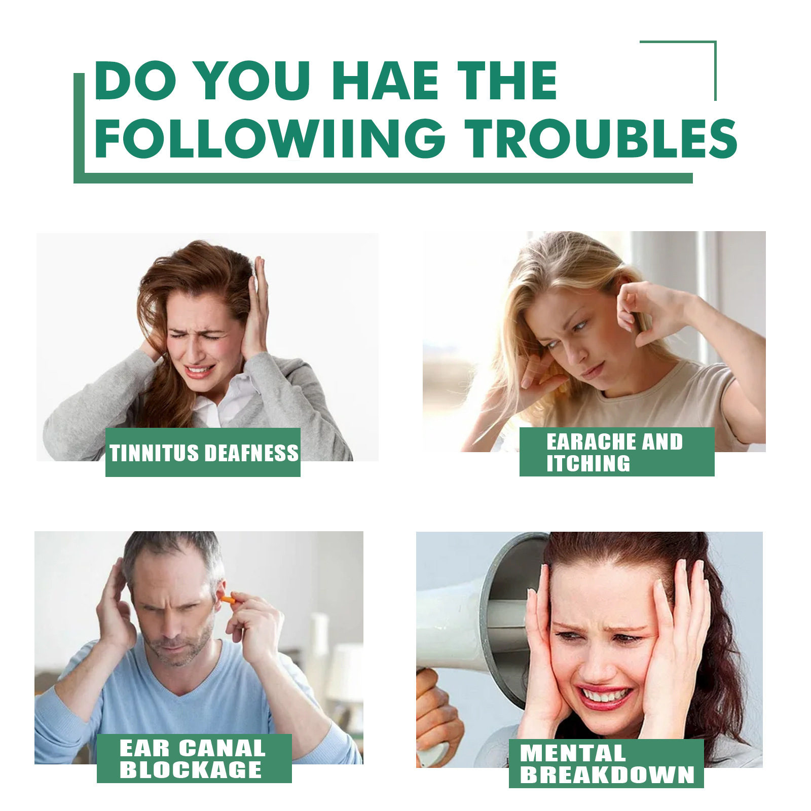 EELHOE per la pulizia del blocco del cerume del canale esterno e per alleviare l'acufene. Gocce per le orecchie per la cura della schiena_voghion.com