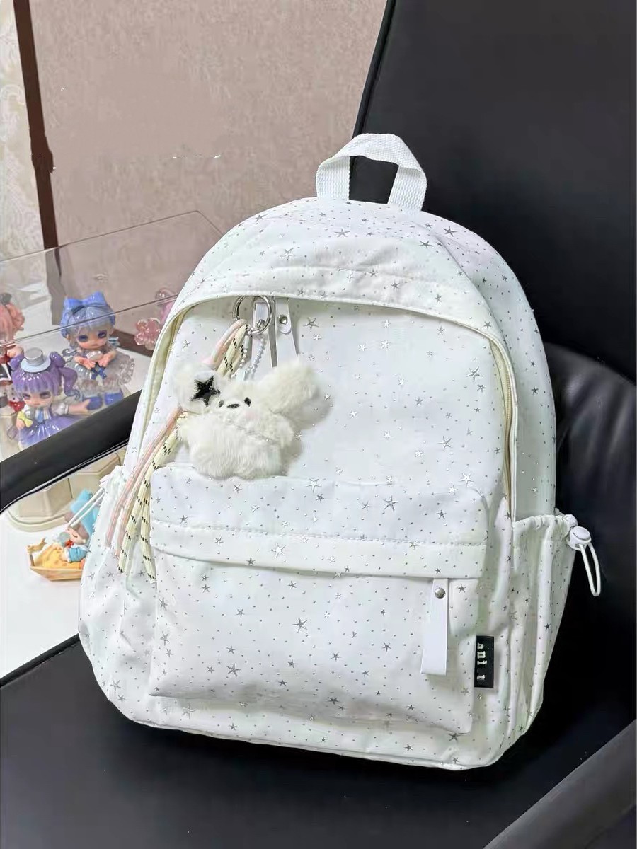Mochila de Lentejuelas para Mujer de Nailon Impermeable y Resistente al Desgaste para Uso Diario
