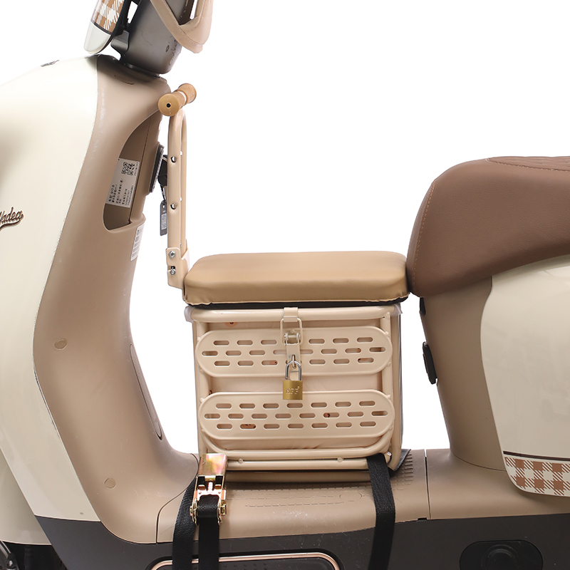 Suitable for Electric Vehicles, the Front Storage Box Can Be Used as a Universal Electric Vehicle Child Seat, Storage Basket, Seat, and Electric Vehicle Baby Seat