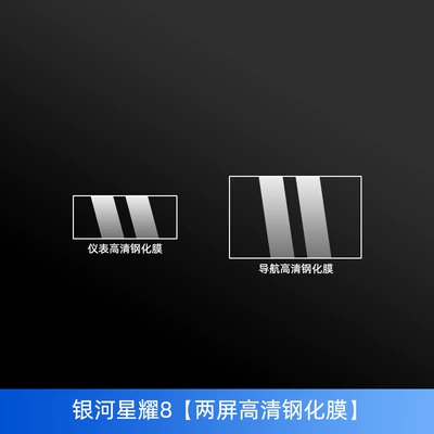 Car interior film Starship 7/L6/L7 Interior Window - galaxy-star-8-two-screen-high-definition-tempered-film