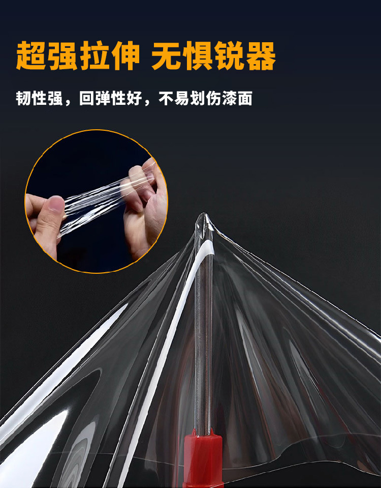 TPU Clear Protection Film for Tesla Model Y/3+ Highland3
