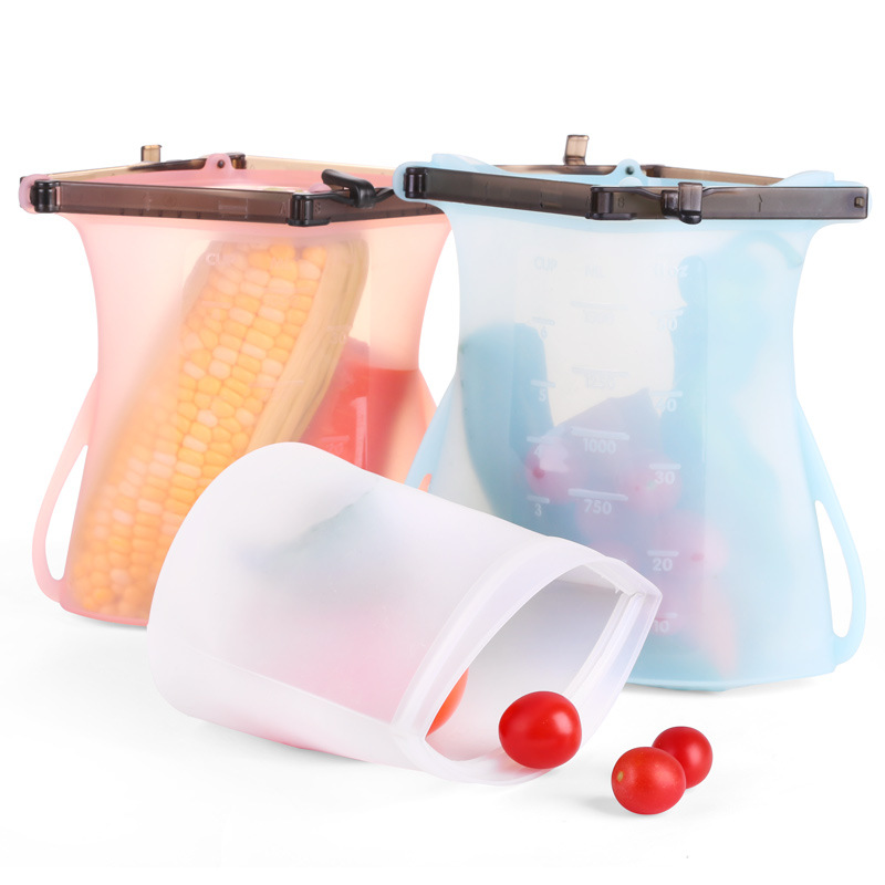 硅胶食品保鲜袋