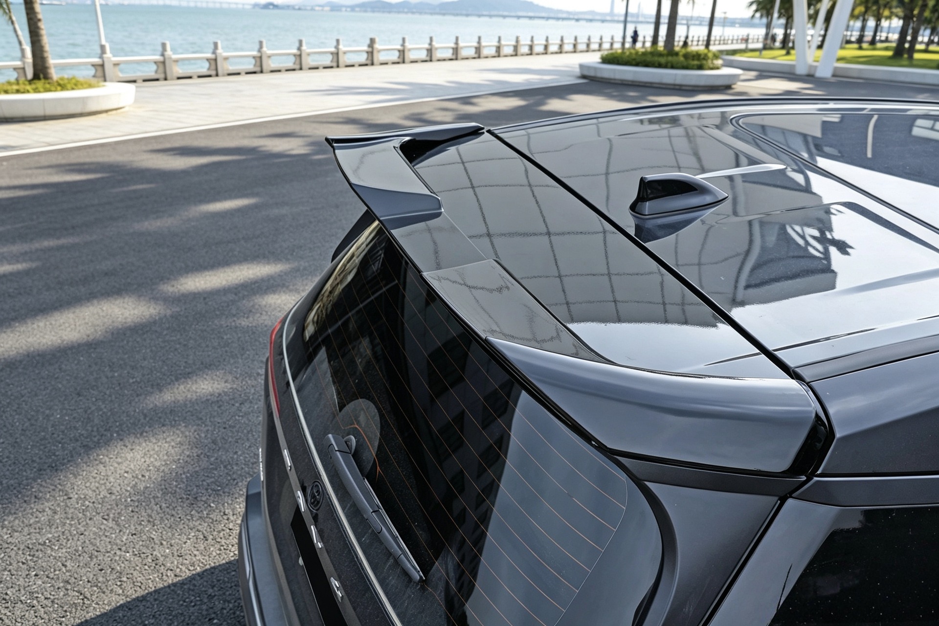 Suitable for 26 Models of Rav4, Rongfang, and Wildlander Modified Front Spoiler, Side Skirts, Rear Bumper, Roof Wing, Rear Diffuser, and Louvered Spoiler