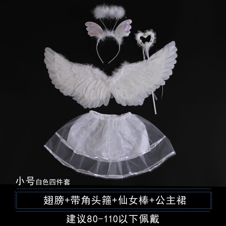 Halloween plumas alas adultos niños fiesta diablo ángel plumas alas props niños ángel alas