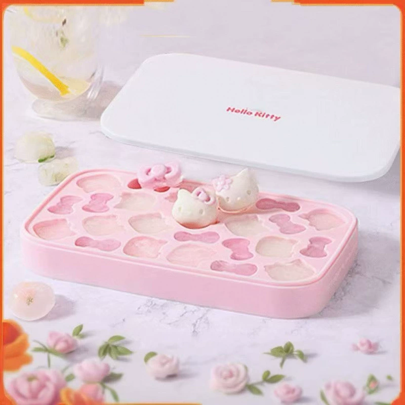 Hello Kitty, милые универсальные кубики льда, силиконовая форма