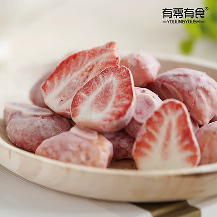 有零有食 Сублимированная клубника, 38 г, интернет-знаменитость