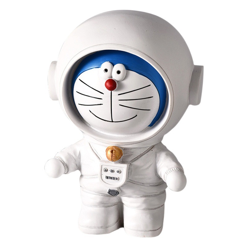 Creativo astronauta alcancía regalo para niños Regalo de Cumpleaños resina artesanía decoración regalo