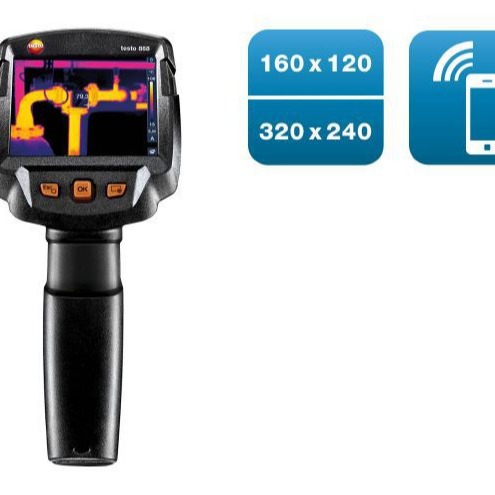 德图testo 868智能红外热像仪 暖通地暖检测热像仪