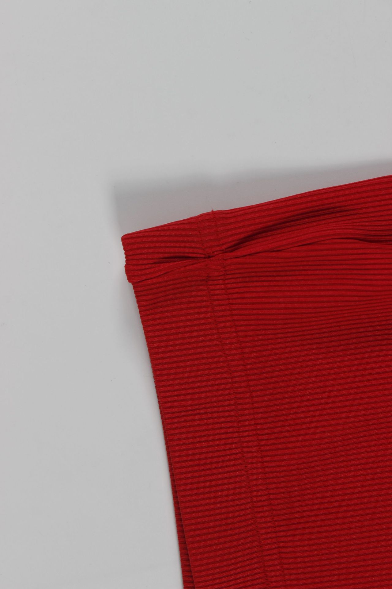 Summer Stretch Contrast Color Halterneck Vest Top Tight Mid Length Blouse Pants Women