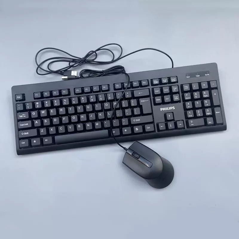 Philips, набор, ноутбук для офиса, клавиатура, мышь