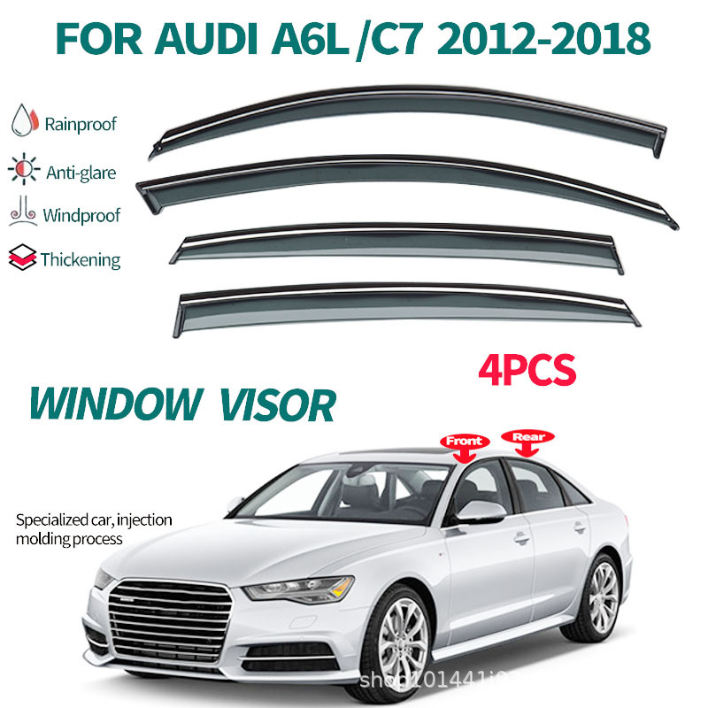 Suitable for Audi A6 Sedan Rain Shield Audi A6 C7 2013-2018 Window Visor
