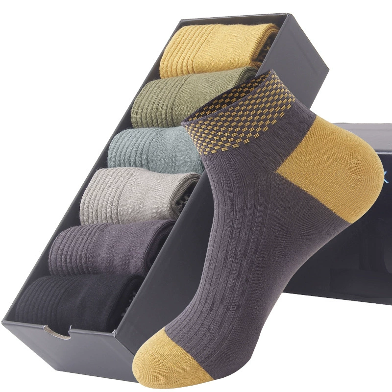 Мужские носки с тонкими короткими трубками, спортивное поглощение пота