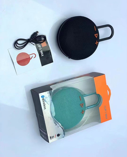 Cross-border clip3max wireless Bluetooth speaker sports outdoor hook subwoofer convenient small audio card