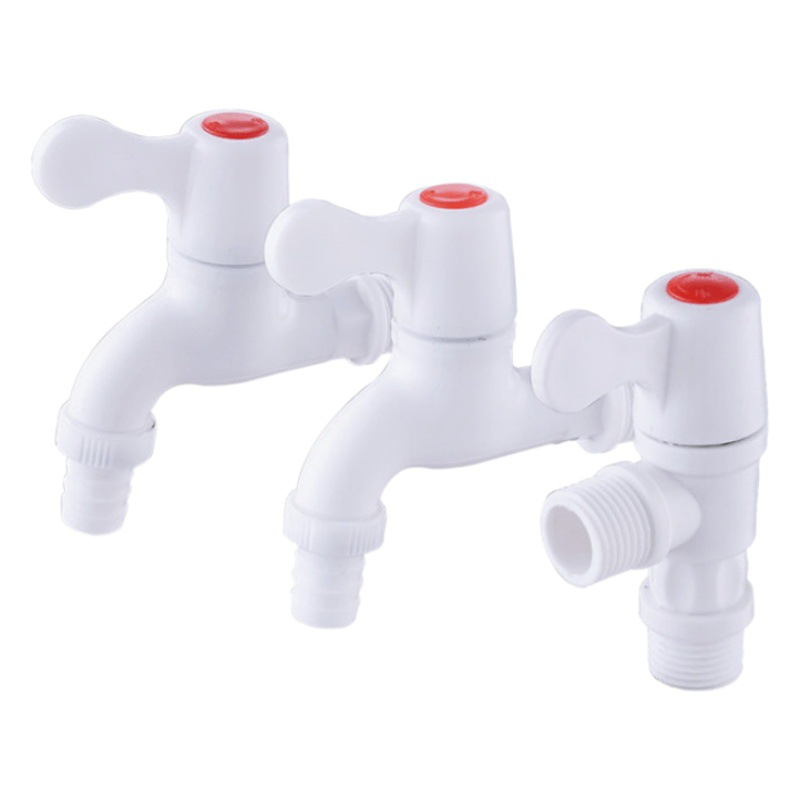 Public Outdoor Faucet Plastic Washing Machine 1/2 Inch 3/4 Inch Household Pvc Quick-Connect Quick Installation