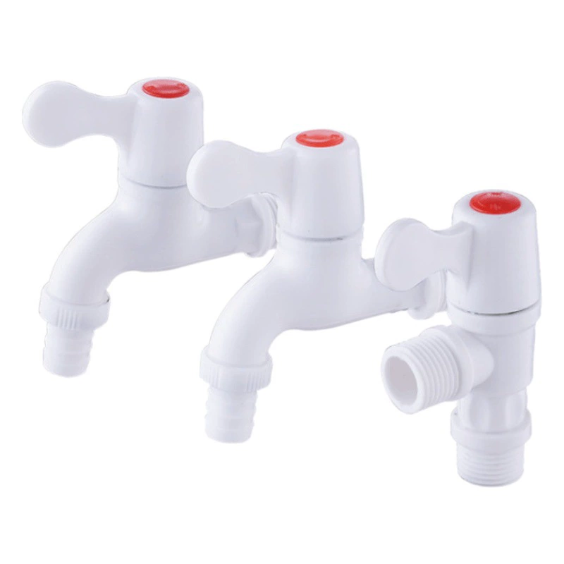 Уличный пластиковый кран для бытовой техники, 1/2 дюйма, 3/4 дюйма, быстроразъемное соединение из ПВХ, быстрая установка